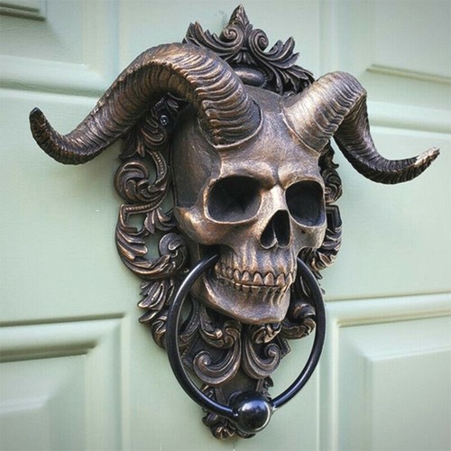 New hell demon - horned, skull
