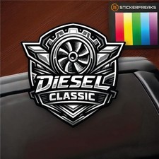 Sticker diesel classic emblem