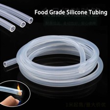 Medical Food Grade ID Transparent Silicone Rubber Tubing Hose from 0.5mm to 60mm