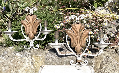 Vintage french toleware wall - vintage,
