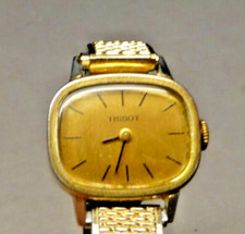 10ct Gold Plate Bezel band speidel Tissot Watch Vintage Ladies 17 jw 2418
