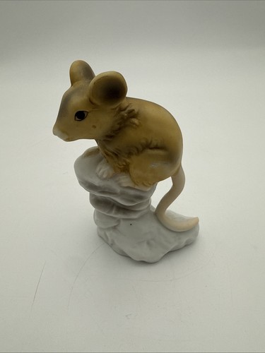 Ceramic mouse decor preloved - mouse, 4
