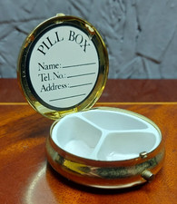 Vintage Pill Box Pocket Pill