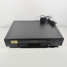 Sony SLV-SE80UX Black VHS VCR