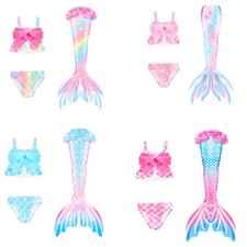 Girls' Mermaid Tail Swimsuit