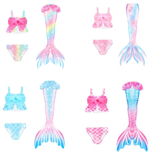 Girls mermaid tail swimsuit - girls',