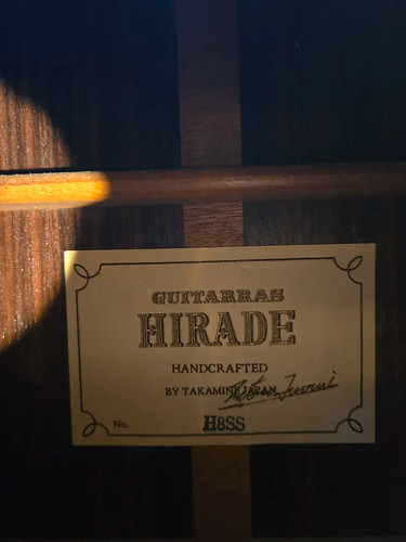 Hirade h8ss takamine acoustic - h8ss,