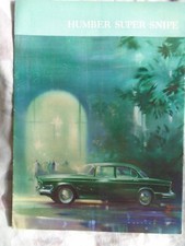 Humber Super Snipe brochure
