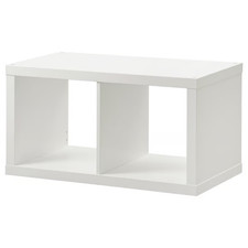 New IKEA KALLAX White Shelving