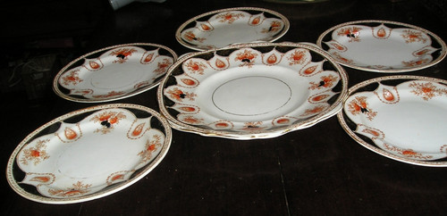 Melba bone china cake plate - china, &
