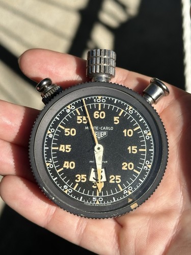 Rare vintage heuer - rare, carlo