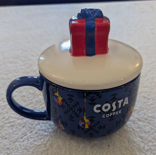 Christmas costa coffee mug - christmas,