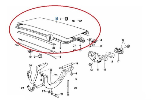 Bmw e30 series - series, boot