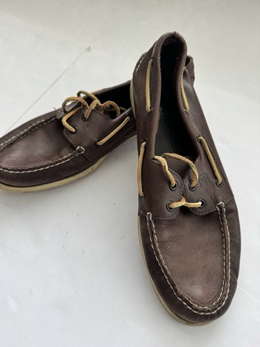 Sperry top sider brown leather - sperry,