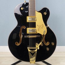 Gretsch Synchromatic Falcon Hollow Body Single-Cut with Bigsby Snowcrest Black