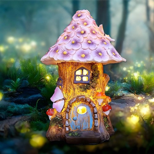 Garden fairy mushroom flower - garden,