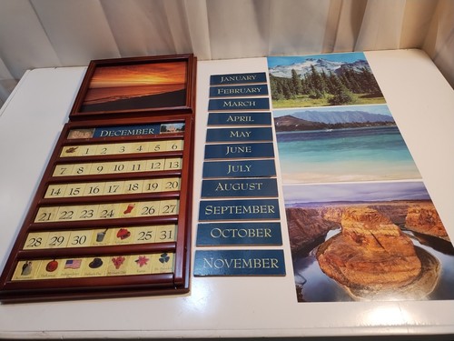 Vintage perpetual calendar - vintage,
