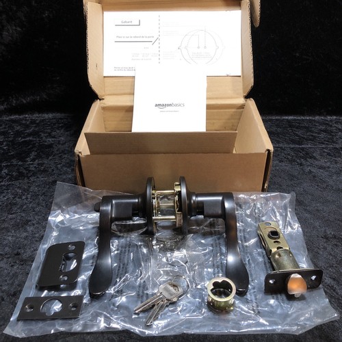 Oil rubbed bronze front - rubbed,