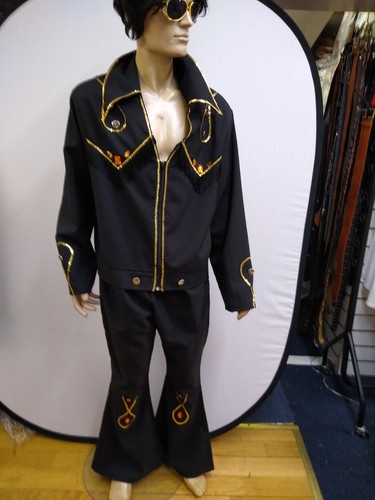 Quality elvis costume black - quality,