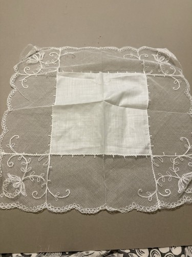 Vintage wide lace edge - vintage,