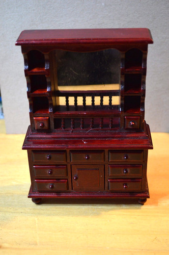 Doll house mirrored welsh - doll's,