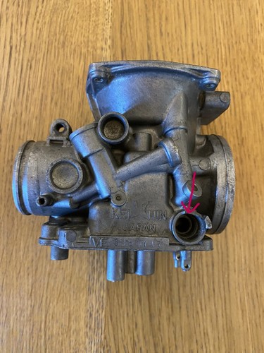 Honda carburettor body cb750f2 - honda,