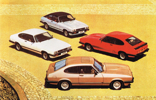 Ford capri mkiii the range - ford,