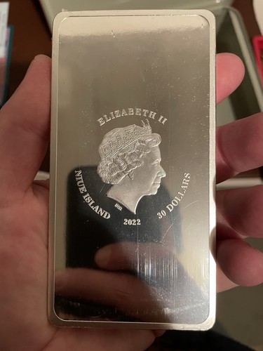 1kg silver bar - 1kg,