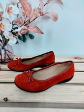 Women's Hotter Emmy red suede