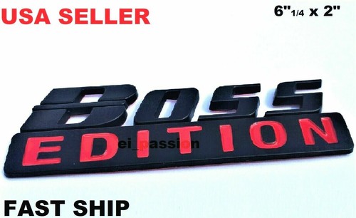 Boss edition black - fit, all