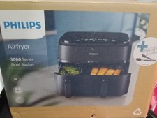Philips 3000 Series 9L Dual Basket Air Fryer with Rapid Air Technology