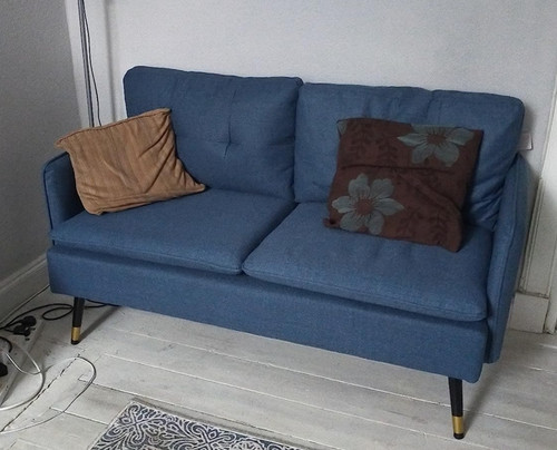 Retro sofa settee vintage - sofa, mid
