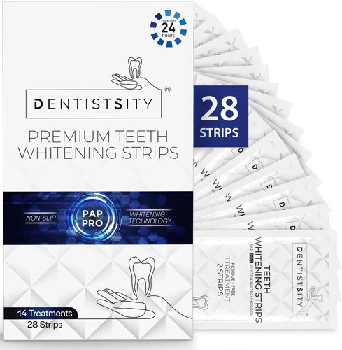 Teeth whitening strips pack - teeth,