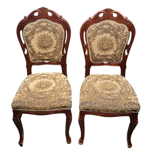 Pair vintage balloon back - vintage,