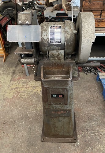 Hopkins pedestal grinder - hopkins,