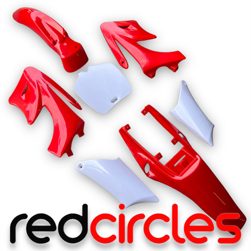 Red 49cc 47cc mini moto - red,