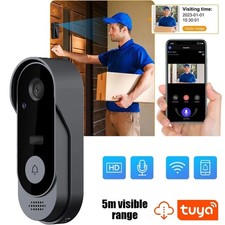 Smart WiFi Wireless Video Doorbell Security Streaming Camera Door Bell Intercom