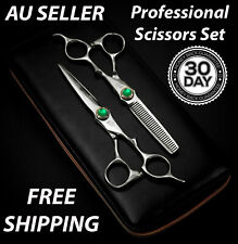 Professional Barber Salon Hairdressing Hair Cutting Thinning Scissors Shears Set
