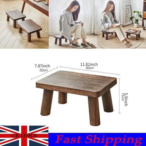 Small wooden chair step stool - small,