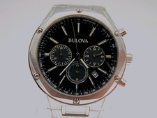 BULOVA MENS STAINLESS STEEL
