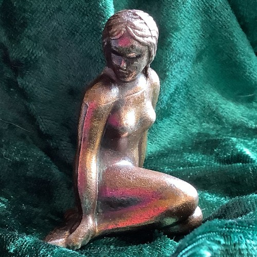 Small bronze figurine - small,