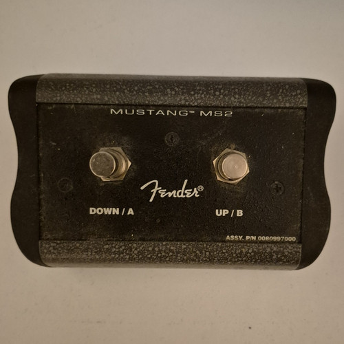 Fender mustang button - fender, 2-button