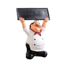  Chef Statues for Kitchen Decoration Figurine Decorative Ornaments