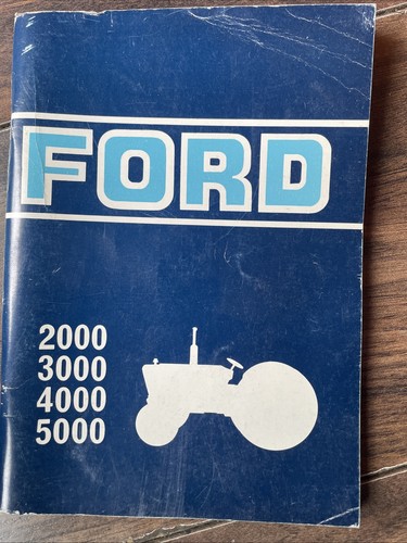 Ford tractor operators - ford,