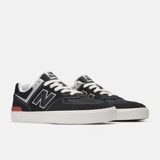 New Balance Shoes NB Numeric 574 Vulc Black Grey Red NM574VYW Sneakers