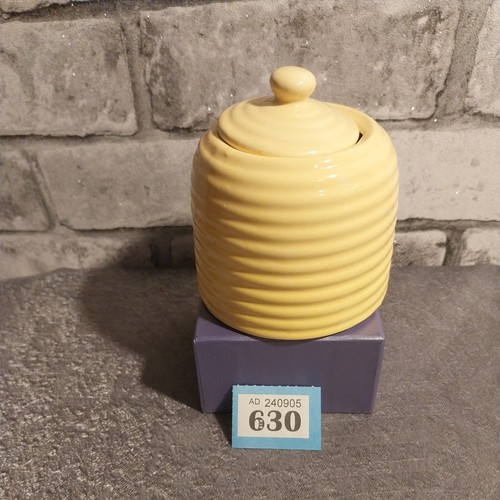Novelty bee hive - hive, ceramic