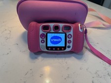 VTech KidiZoom Pink Camera with Carry Case. Great Working Condition