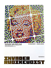 Invader Rubikcubist Street Pop Art Poster Mima Museum