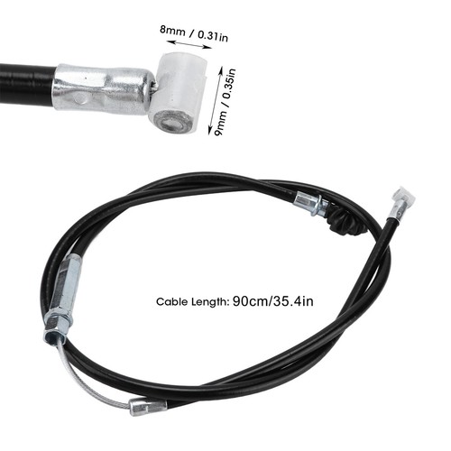 Left clutch lever - clutch, cable