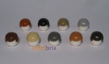Lego Hair 3901 PICK & MIX ANY COLOURS! Brown Grey Tan Black Dark Tan Orange